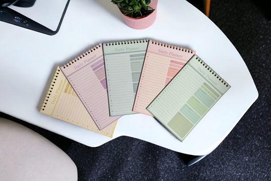 Compact Daily Planner & To-Do List Notepad