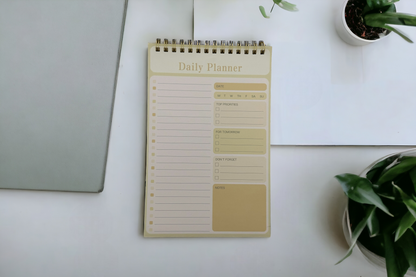 Compact Daily Planner & To-Do List Notepad